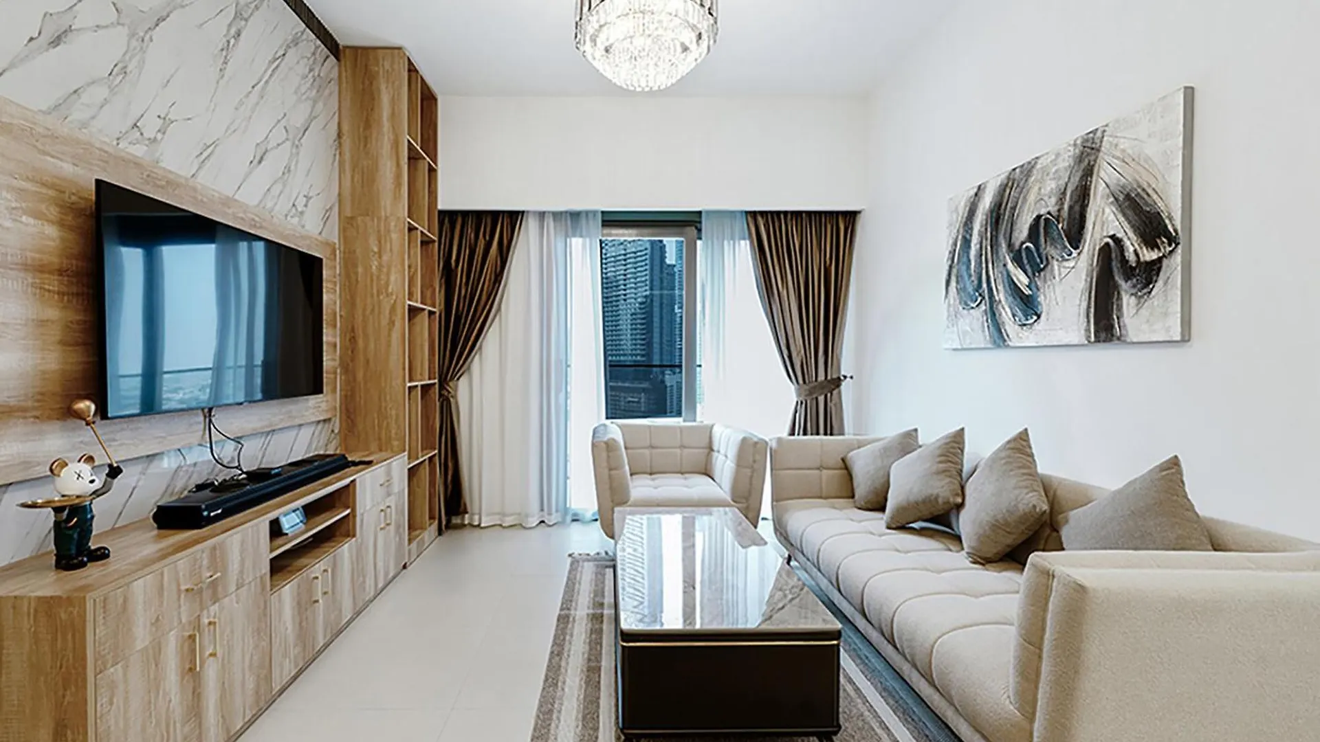 Stayis -Spacious & Luxury 1 Bedroom Room Apartment Dubai