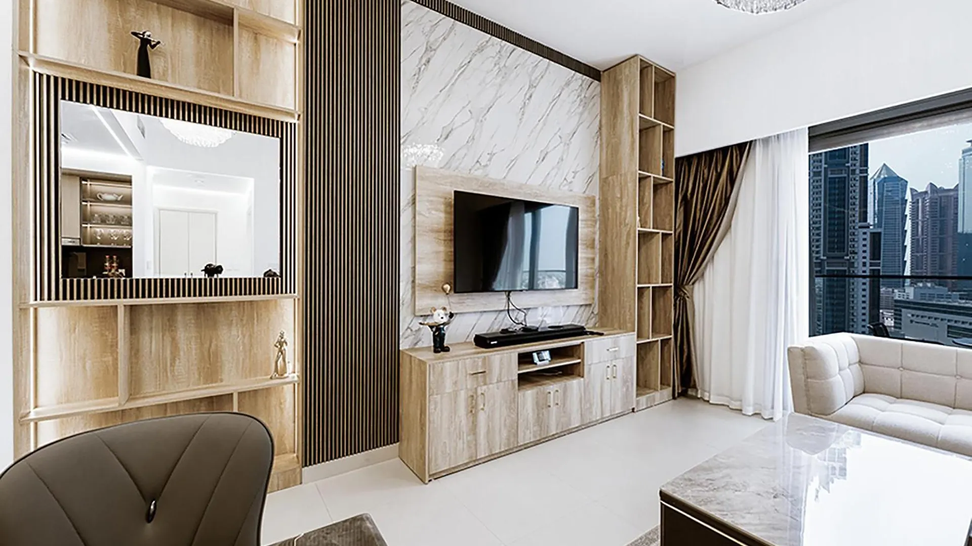 Stayis -Spacious & Luxury 1 Bedroom Room Apartment Dubai 0*,